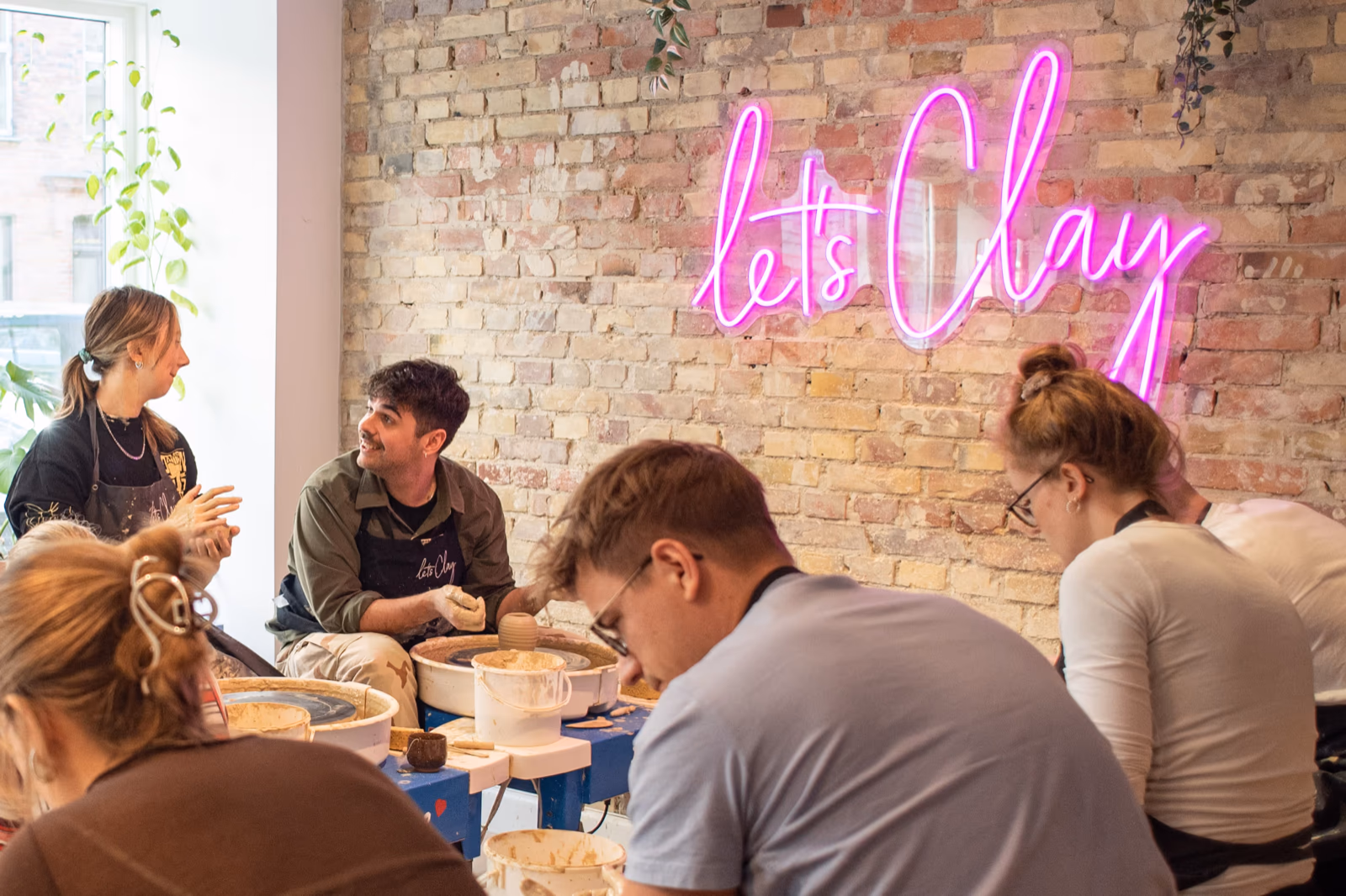 A hands-on workshop in progress